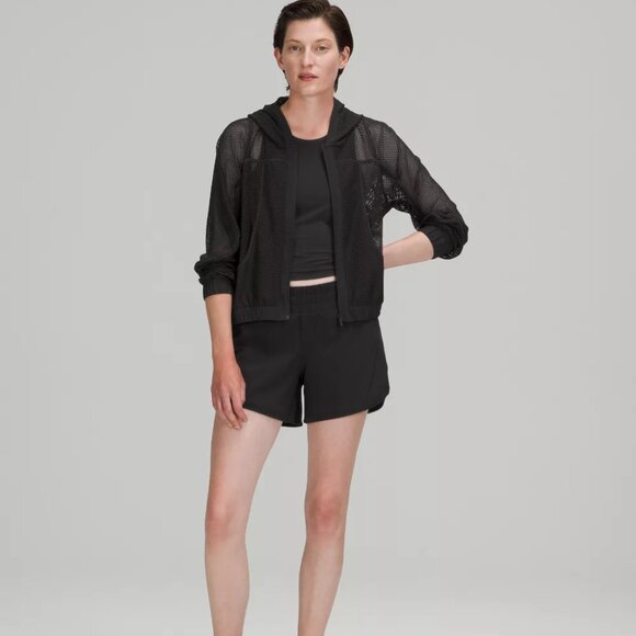 LULULEMON RELAXED FIT MESH JACKET - Picture 1 of 12